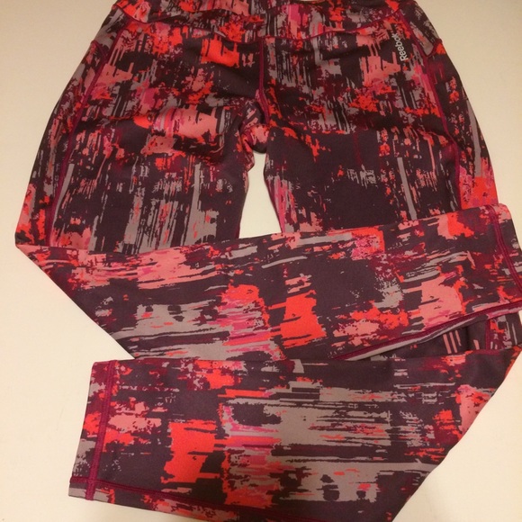 Pants - $12/2+ Reebok Play Warm Athletic Leggings Pink